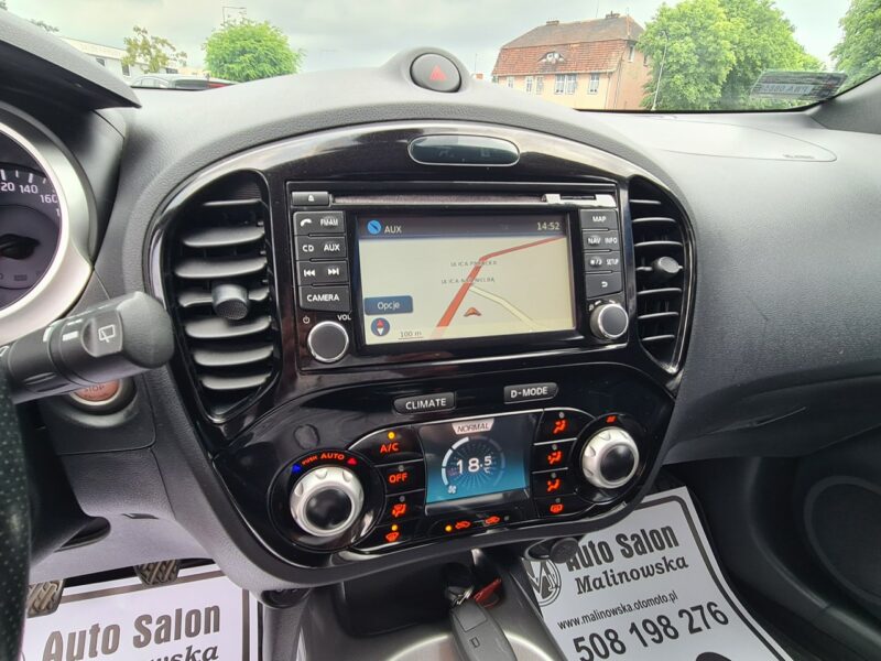 Nissan Juke Navi Kamera Klimatronik Wolne Ręce Sensory Tempomat Halogeny Alu I (2010-2019)