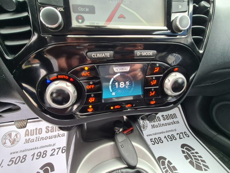 Nissan Juke Navi Kamera Klimatronik Wolne Ręce Sensory Tempomat Halogeny Alu I (2010-2019)