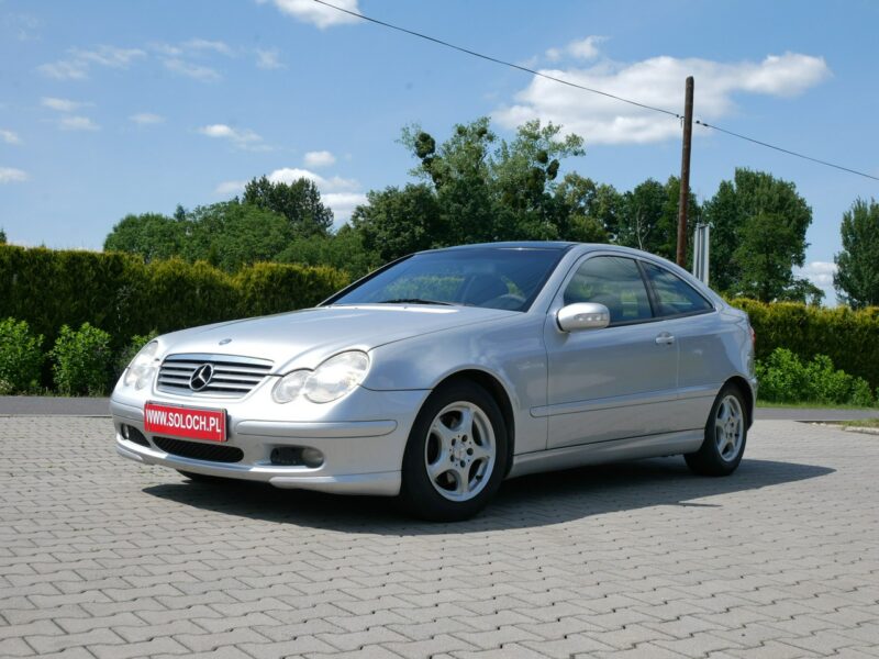 Mercedes C 180 1.8 129KM Coupe Panorama -Bogata wresja W203 (2000-2007)