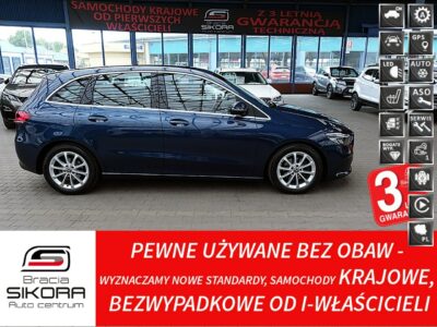 Mercedes B 180 Tylko 49TYŚ KM AUTOMAT Led+Skóra+NAVI+Kamera GWARANCJA Bezwyp 1WŁ F23% W247 (2018-)