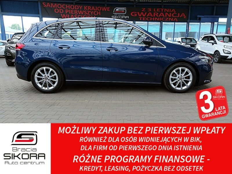Mercedes B 180 Tylko 49TYŚ KM AUTOMAT Led+Skóra+NAVI+Kamera GWARANCJA Bezwyp 1WŁ F23% W247 (2018-)