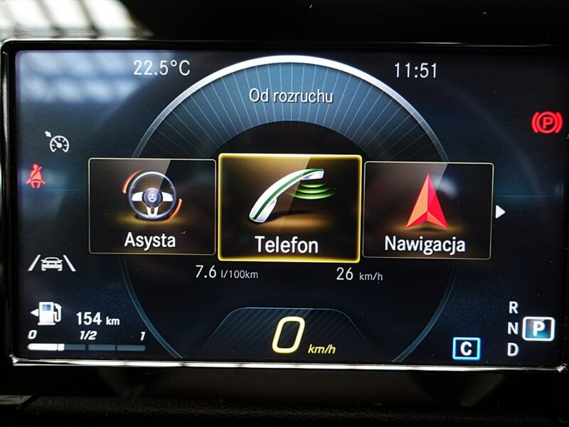 Mercedes B 180 Tylko 49TYŚ KM AUTOMAT Led+Skóra+NAVI+Kamera GWARANCJA Bezwyp 1WŁ F23% W247 (2018-)