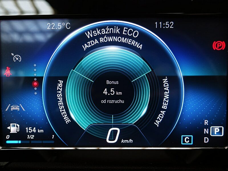 Mercedes B 180 Tylko 49TYŚ KM AUTOMAT Led+Skóra+NAVI+Kamera GWARANCJA Bezwyp 1WŁ F23% W247 (2018-)