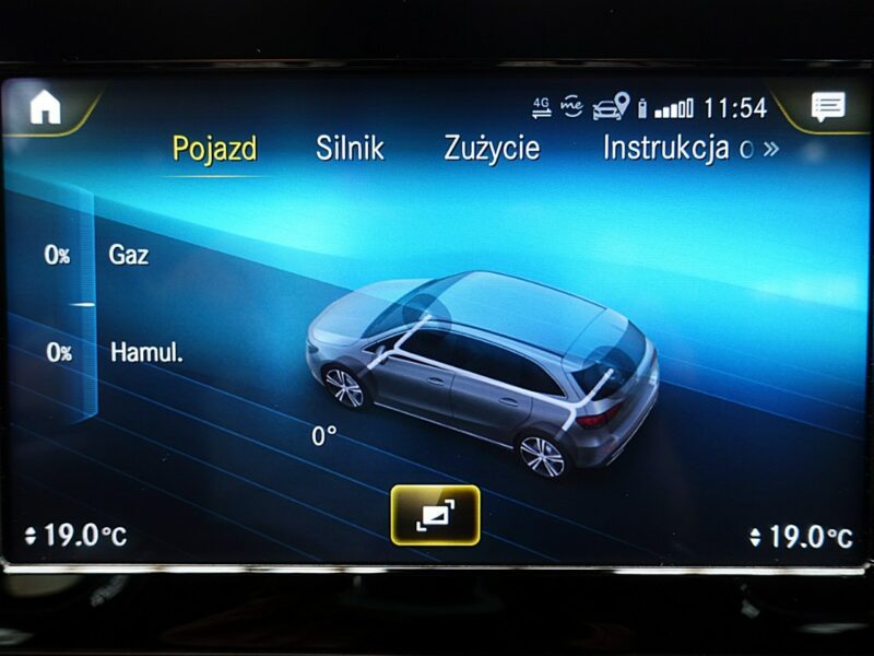 Mercedes B 180 Tylko 49TYŚ KM AUTOMAT Led+Skóra+NAVI+Kamera GWARANCJA Bezwyp 1WŁ F23% W247 (2018-)