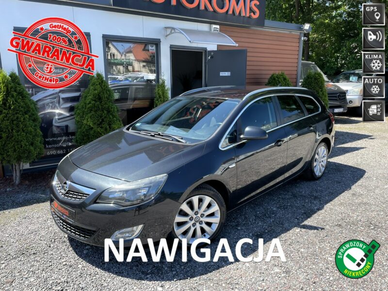 Opel Astra LED, Klimatyzacja, Nawigacja, Tempomat, Bluetooth, Czujniki Parkowania J (2009-2019)