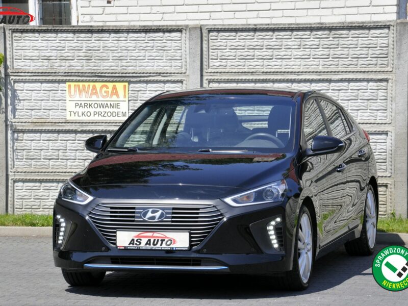 Hyundai IONIQ 1,6i 105KM Hybryda/Navi/Kamera/LEDy/Serwis/Nowe opony/Automat