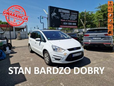 Ford S-Max 1.6 EcoBoost 160 KM, Panorama, Klima, Grzane Fotele, Navi, Bluetooth I (2006-2015)
