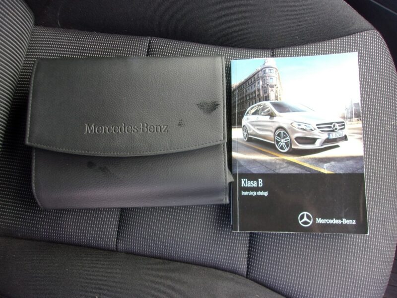 Mercedes B 180 Klimatyzacja, Niski przebieg, Bezwypadkowy, Nawigacja, PDC 2x W246 (2011-)