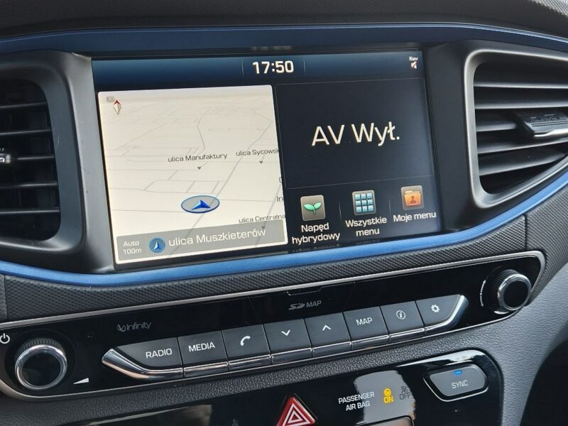 Hyundai IONIQ GWARANCJA * hybrid * PLATINUM* skóry * kamera * zadbany * warszawa