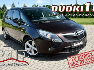 Opel Zafira 1,4Turbo Benz. Navi.Asystent Pasa Ruchu.7 Foteli.Pół-Skóry.Parktronic. C (2011-)