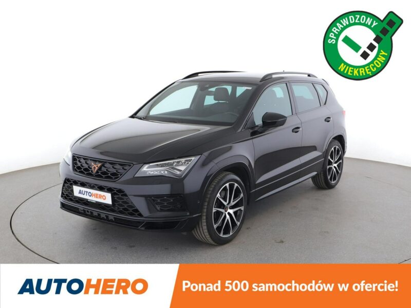 Cupra Ateca FV23% automat 300KM 4x4 alcantara virtual kamera BeatsAudio grzane fot