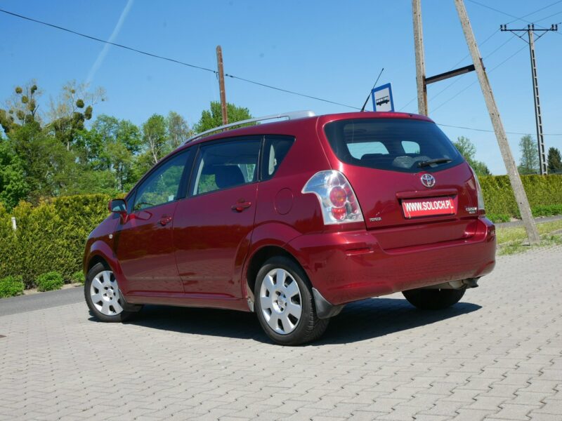 Toyota Corolla Verso 1.8 VVT-i 130KM -Krajowy -1 Właściciel -Serw ASO do końca +Koła zima III (2004-2009)