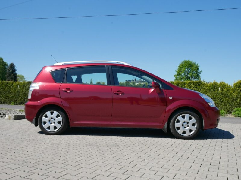 Toyota Corolla Verso 1.8 VVT-i 130KM -Krajowy -1 Właściciel -Serw ASO do końca +Koła zima III (2004-2009)