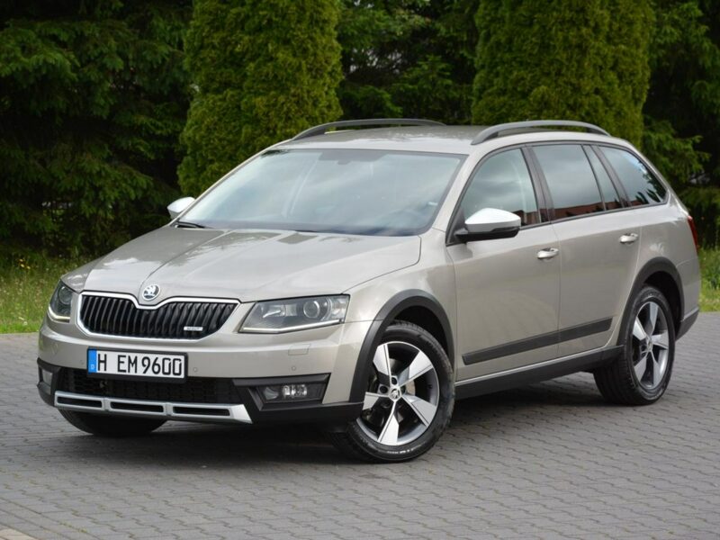 Škoda Octavia 2.0TDI(184M)Scout Duża Navi Kamera Bi-Xenon Ledy 2xParkt Aso III (2013-)