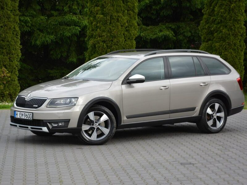 Škoda Octavia 2.0TDI(184M)Scout Duża Navi Kamera Bi-Xenon Ledy 2xParkt Aso III (2013-)