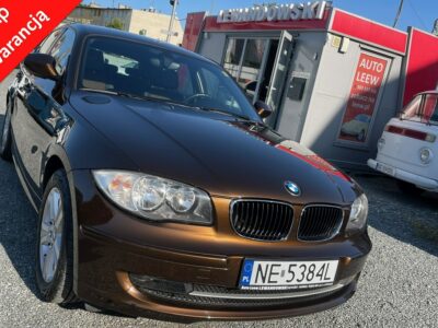 BMW 116 2.0 Benzyna Zarejestrowany Ubezpieczony E87 (2004-2013)