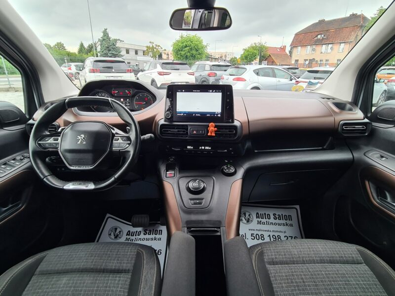 Peugeot RIFTER GT-Line Long 7-Osób Automat Navi Kamera 2xPDC ParkAssist Led Asystent