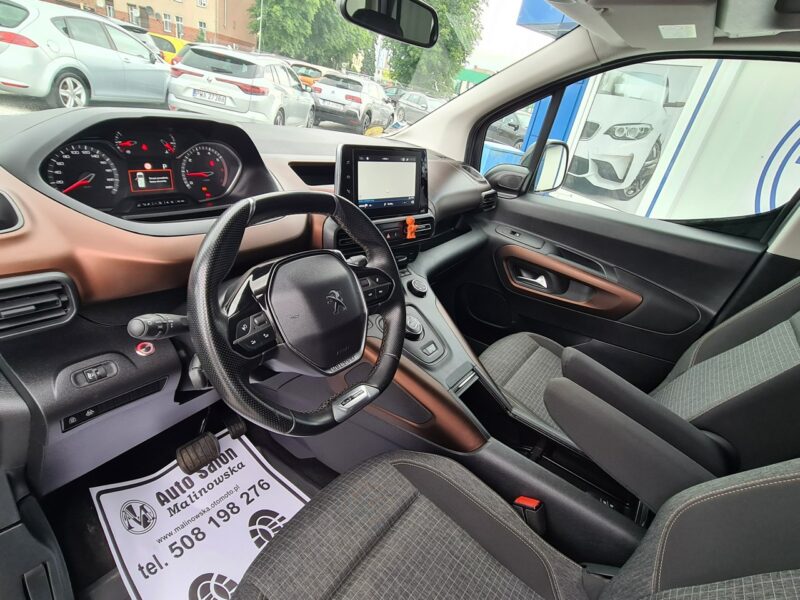 Peugeot RIFTER GT-Line Long 7-Osób Automat Navi Kamera 2xPDC ParkAssist Led Asystent