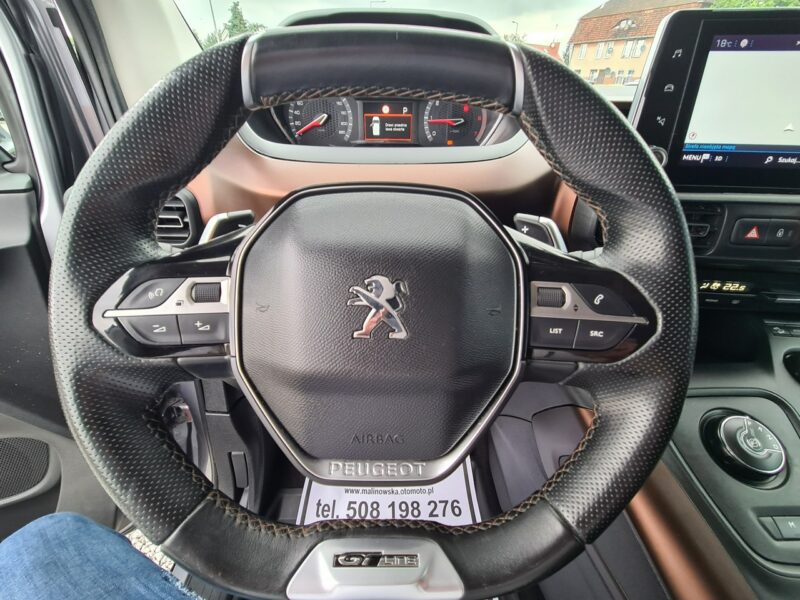 Peugeot RIFTER GT-Line Long 7-Osób Automat Navi Kamera 2xPDC ParkAssist Led Asystent