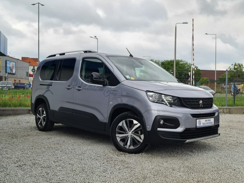 Peugeot RIFTER GT-Line Long 7-Osób Automat Navi Kamera 2xPDC ParkAssist Led Asystent