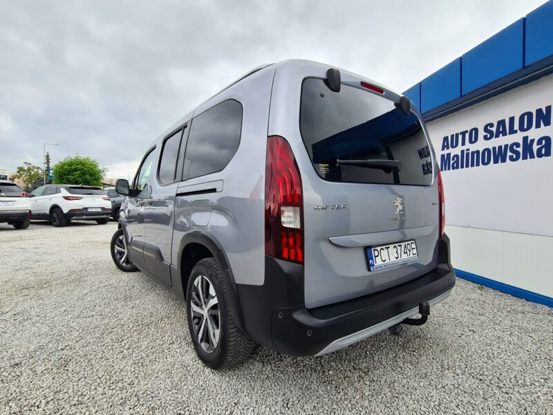 Peugeot RIFTER GT-Line Long 7-Osób Automat Navi Kamera 2xPDC ParkAssist Led Asystent