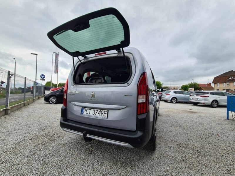 Peugeot RIFTER GT-Line Long 7-Osób Automat Navi Kamera 2xPDC ParkAssist Led Asystent