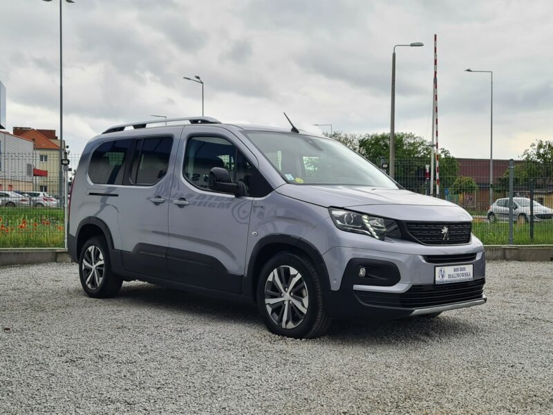 Peugeot RIFTER GT-Line Long 7-Osób Automat Navi Kamera 2xPDC ParkAssist Led Asystent