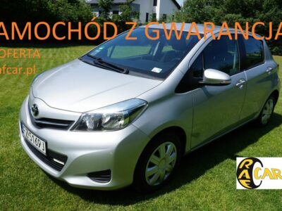 Toyota Yaris Polski salon super i stan. Gwarancja III (2011-2019)