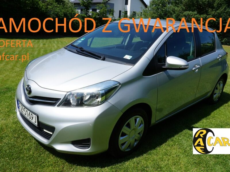 Toyota Yaris Polski salon super i stan. Gwarancja III (2011-2019)