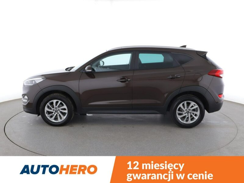 Hyundai Tucson navi klima auto grzane fotele kamera i czujniki parkowania III (2015-2020)