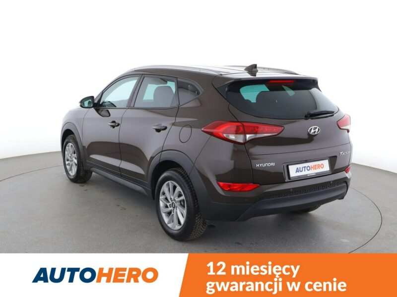Hyundai Tucson navi klima auto grzane fotele kamera i czujniki parkowania III (2015-2020)