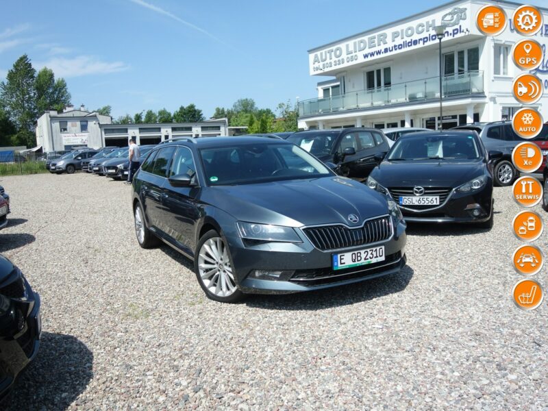 Škoda Superb Skoda Superb 2016 2.0 TDI 190km automat dobrze wyposażona III (2015-2023)