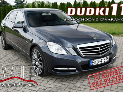 Mercedes E 220 2,2cdi Serwis.Klimatr 2 str.DVD.Skóry.Kam.Cof.Asystent Parkowania.Ledy W212 (2009-)