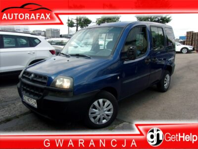 Fiat Doblo Klimatyzacja, ABS, Elektryczne szyby, Dwa kluczyki I (2000-2010)