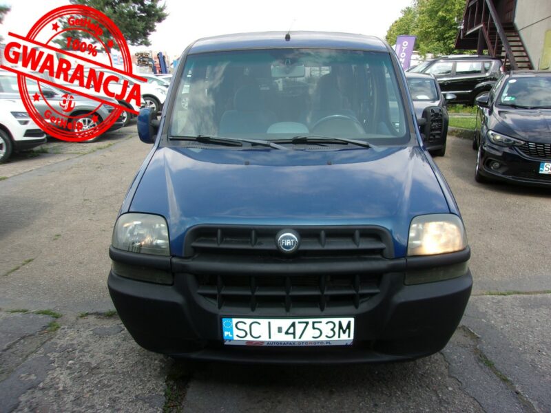 Fiat Doblo Klimatyzacja, ABS, Elektryczne szyby, Dwa kluczyki I (2000-2010)