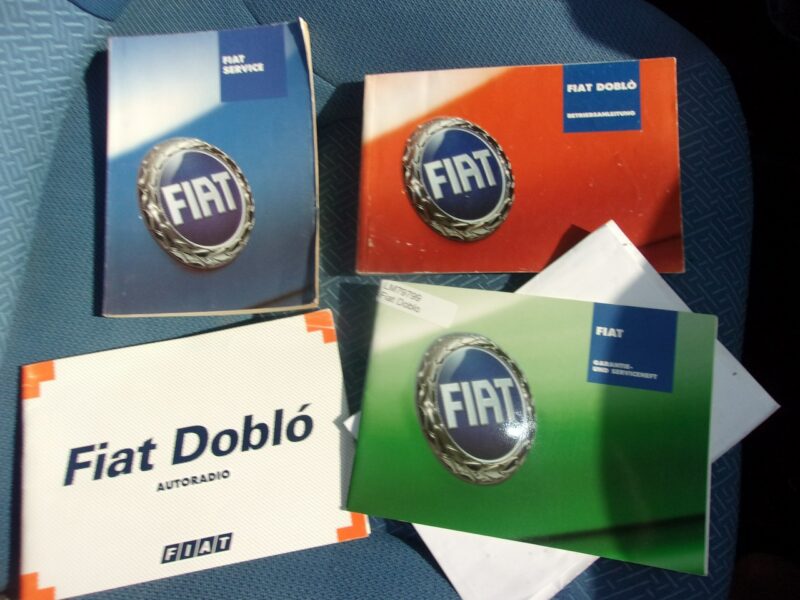 Fiat Doblo Klimatyzacja, ABS, Elektryczne szyby, Dwa kluczyki I (2000-2010)