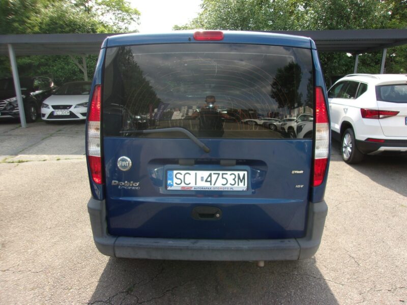 Fiat Doblo Klimatyzacja, ABS, Elektryczne szyby, Dwa kluczyki I (2000-2010)