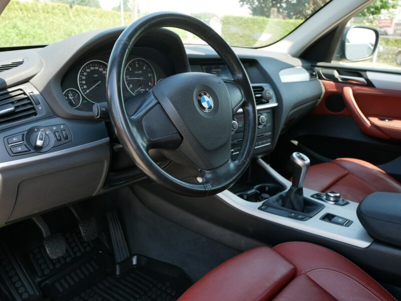 BMW X3 2.0 xDrive20d 184KM Eu5 -4x4 -Skóra -u wł od 5 lat -Bardzo zadbany F25 (2010-)