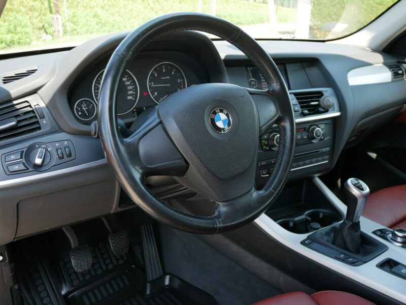 BMW X3 2.0 xDrive20d 184KM Eu5 -4x4 -Skóra -u wł od 5 lat -Bardzo zadbany F25 (2010-)