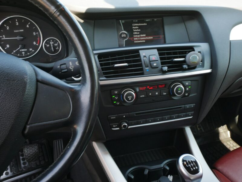 BMW X3 2.0 xDrive20d 184KM Eu5 -4x4 -Skóra -u wł od 5 lat -Bardzo zadbany F25 (2010-)