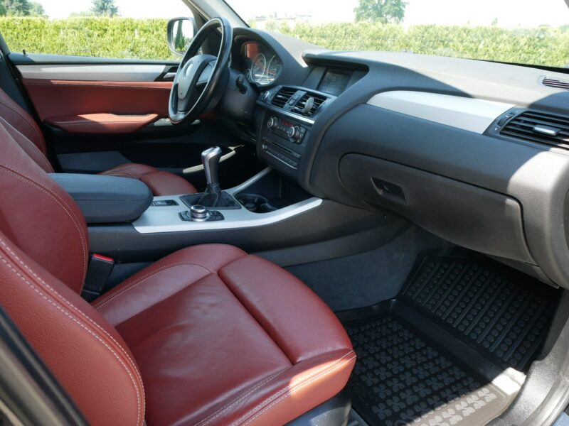 BMW X3 2.0 xDrive20d 184KM Eu5 -4x4 -Skóra -u wł od 5 lat -Bardzo zadbany F25 (2010-)