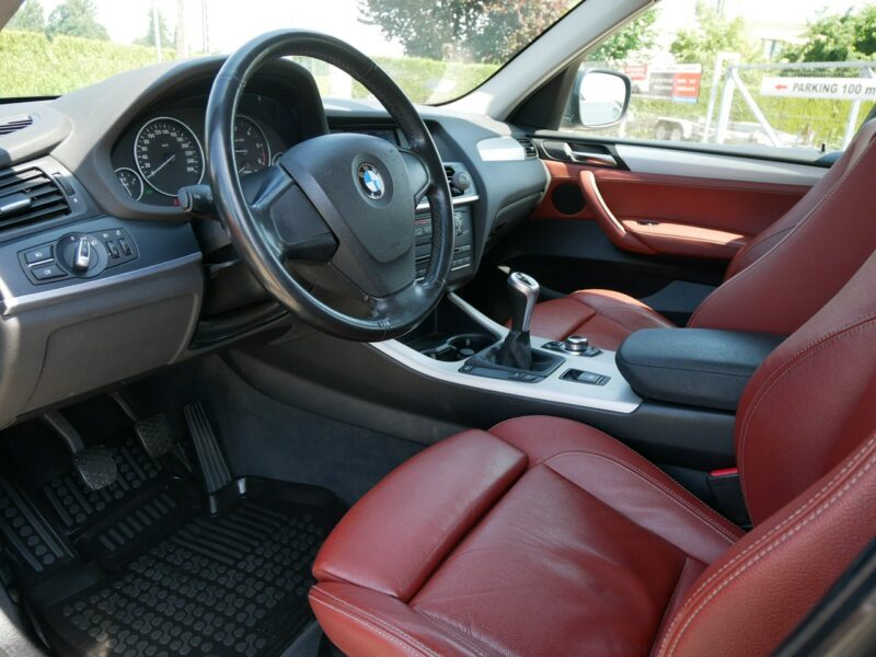 BMW X3 2.0 xDrive20d 184KM Eu5 -4x4 -Skóra -u wł od 5 lat -Bardzo zadbany F25 (2010-)