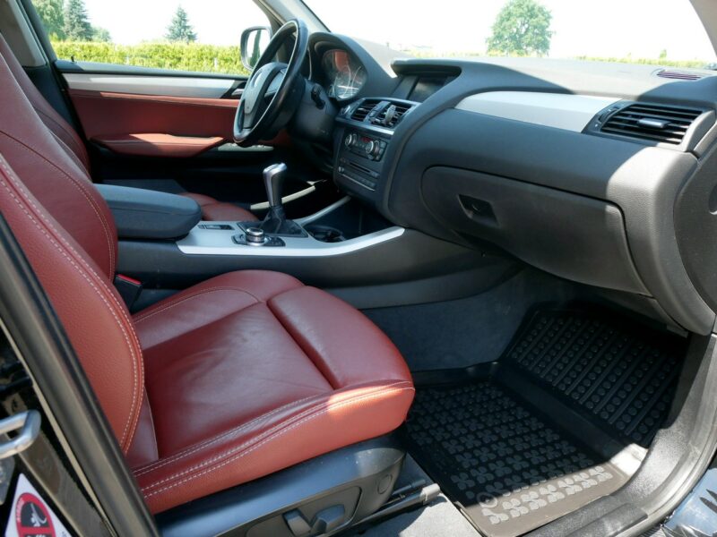BMW X3 2.0 xDrive20d 184KM Eu5 -4x4 -Skóra -u wł od 5 lat -Bardzo zadbany F25 (2010-)