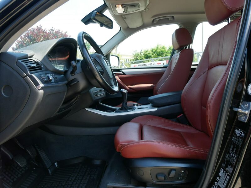 BMW X3 2.0 xDrive20d 184KM Eu5 -4x4 -Skóra -u wł od 5 lat -Bardzo zadbany F25 (2010-)