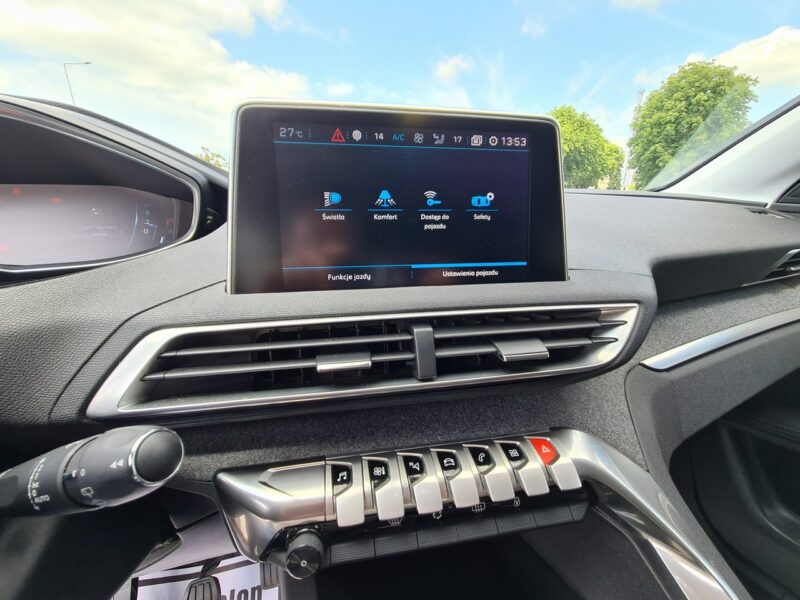 Peugeot 3008 Navi Kamera FullLed 2xPDC Wolne Ręce Półskóry Klimatronik Asystent Alu II (2016-)