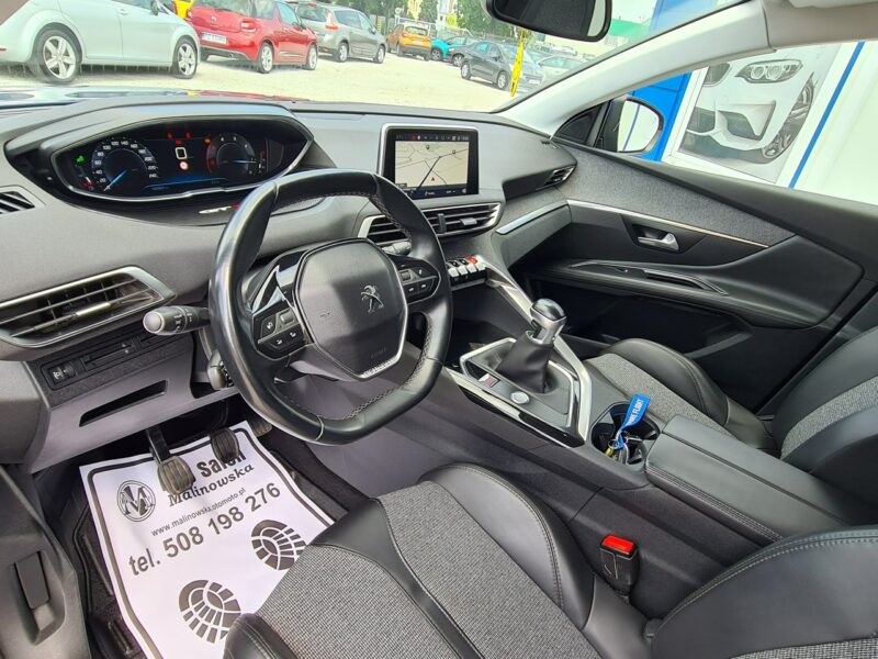Peugeot 3008 Navi Kamera FullLed 2xPDC Wolne Ręce Półskóry Klimatronik Asystent Alu II (2016-)