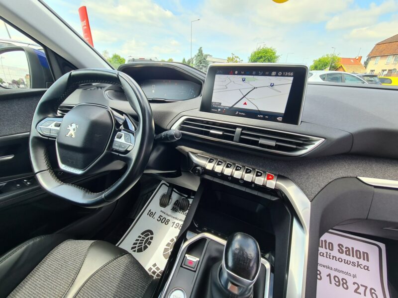 Peugeot 3008 Navi Kamera FullLed 2xPDC Wolne Ręce Półskóry Klimatronik Asystent Alu II (2016-)