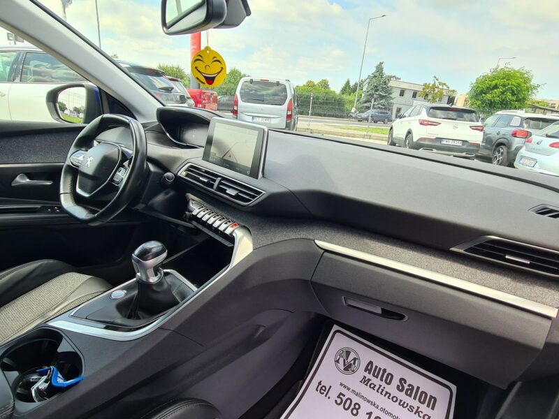 Peugeot 3008 Navi Kamera FullLed 2xPDC Wolne Ręce Półskóry Klimatronik Asystent Alu II (2016-)