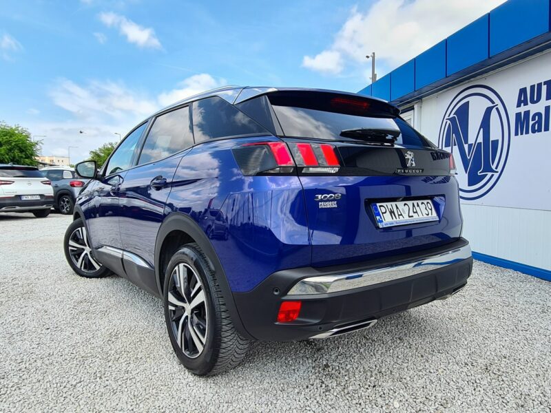 Peugeot 3008 Navi Kamera FullLed 2xPDC Wolne Ręce Półskóry Klimatronik Asystent Alu II (2016-)
