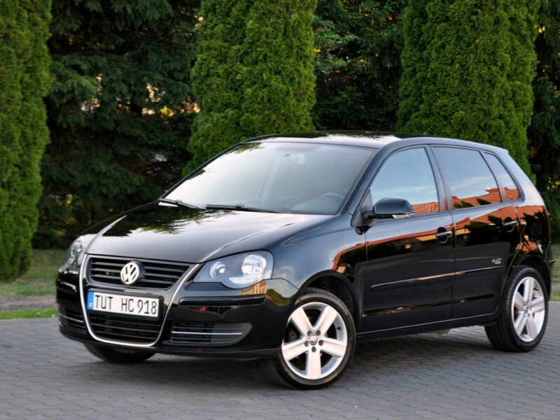 Volkswagen Polo 1.2MPI(60KM)*Black Edition*Klimatyzacja*I Właściciel*Alu16"ASO VW IV FL (2005-2009)